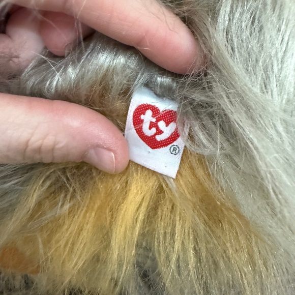 Ty Classic Misty Floppy Hairy Soft Plush Yorkie Dog 12" Long 2006 - Picture 7 of 9